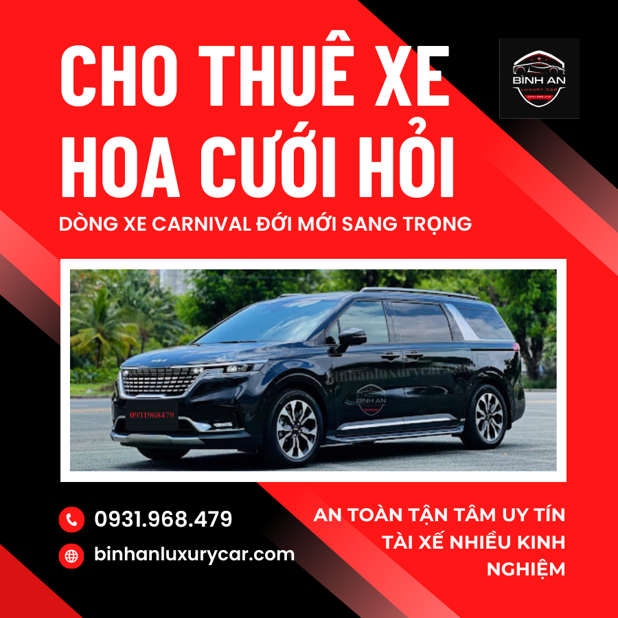 cho thuê xe hoa cưới hỏi