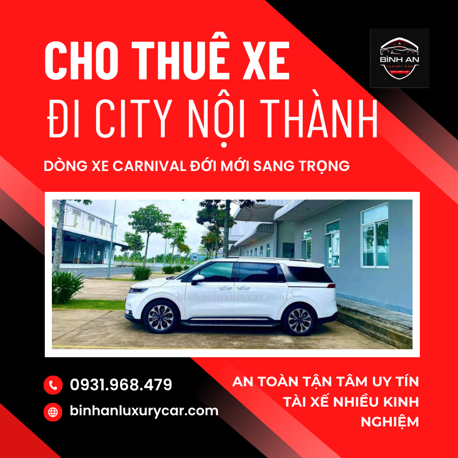 cho thuê xe liên tỉnh 1 chiều