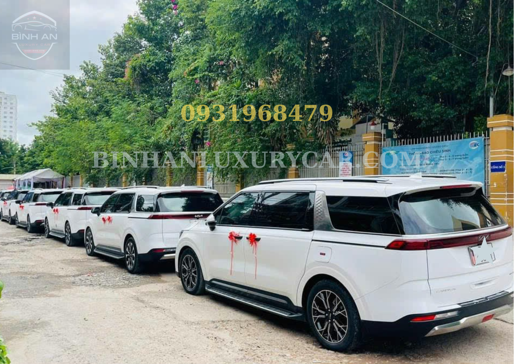 Thuê Xe Carnival Đám Cưới