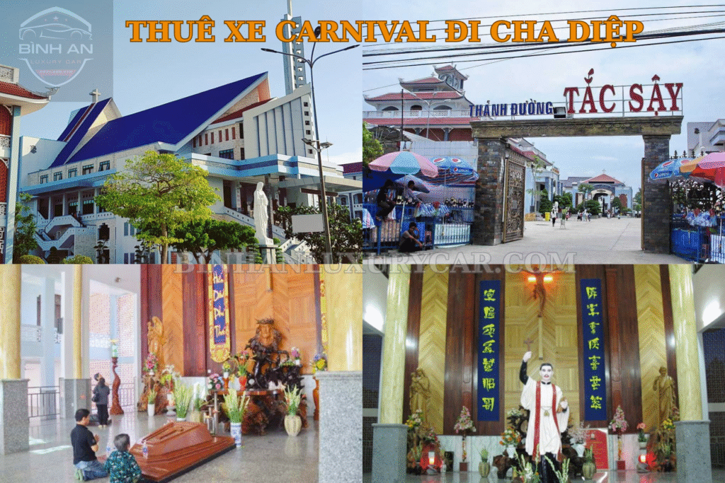 Thuê Xe Carnival Đi Cha Diệp
