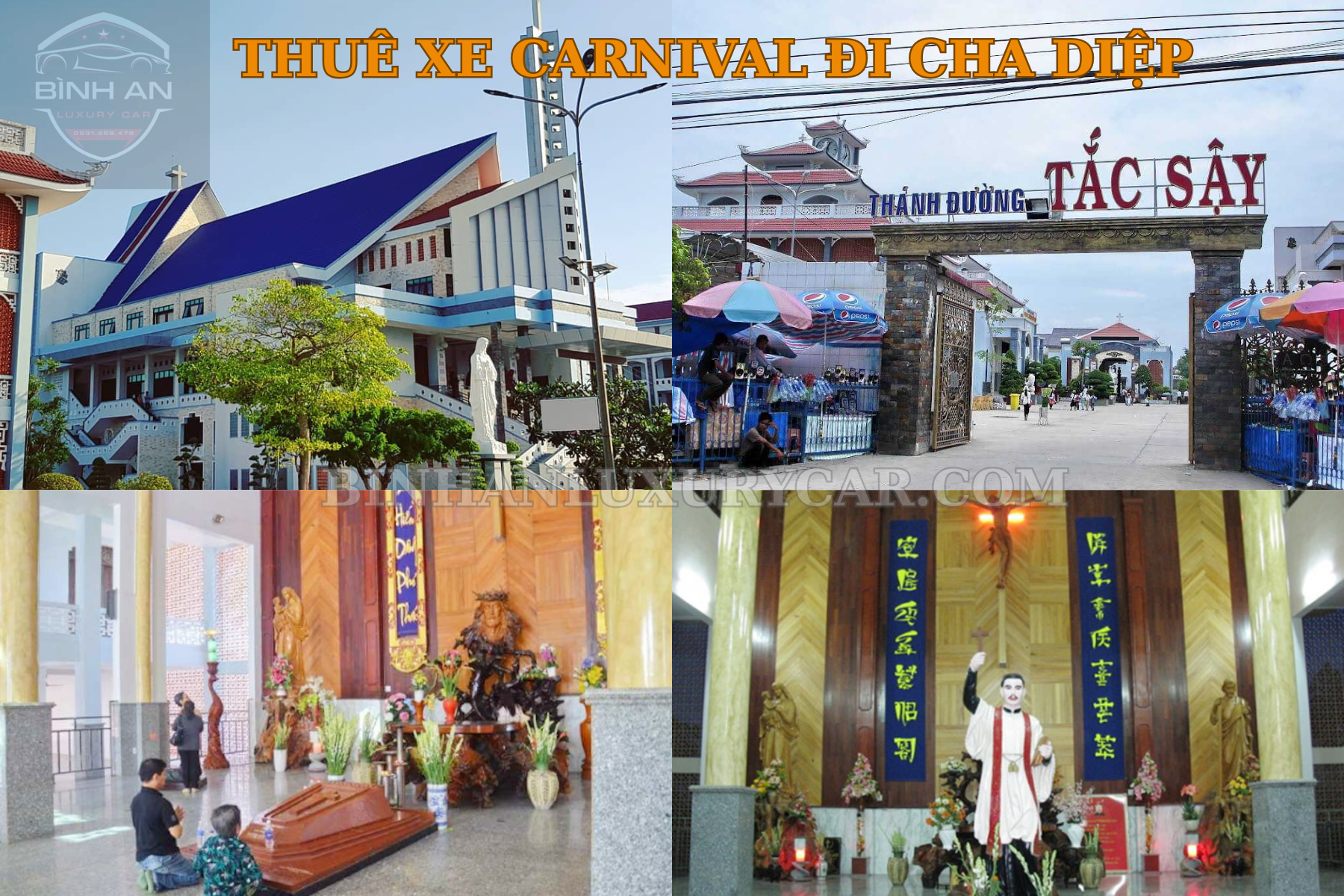 Thuê Xe Carnival Đi Cha Diệp