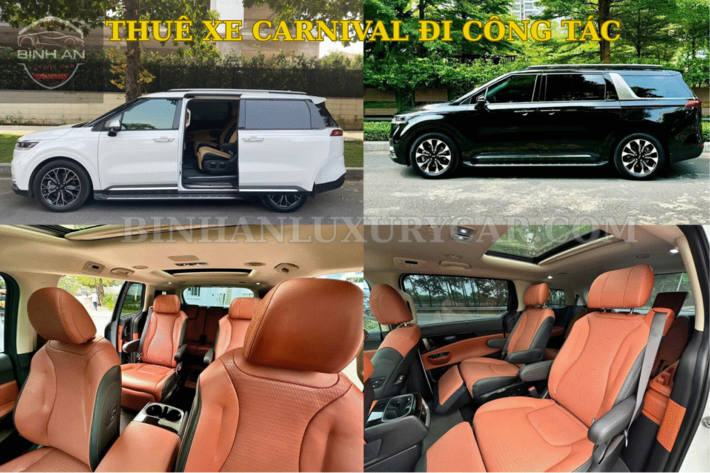 Thuê Xe Carnival Đi Công Tác