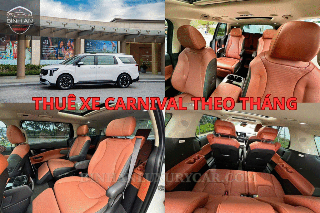 Thuê Xe Carnival Theo Tháng