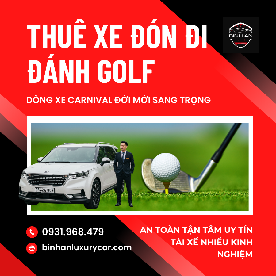 thuê xe đi đánh golf