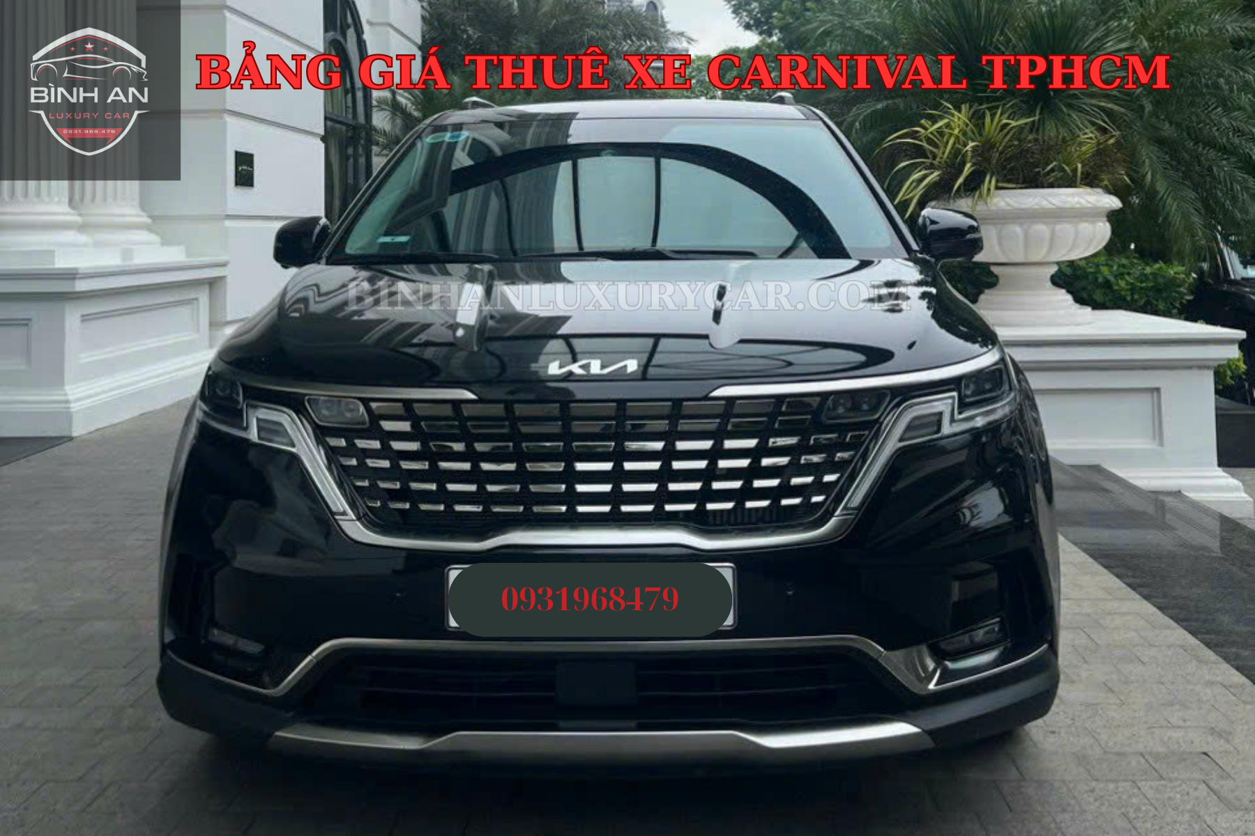Bảng Giá Thuê Xe Carnival TPHCM